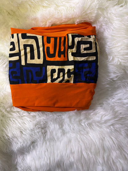 Volume Loc Wrap (Tubular Headwrap)-Afrocentric Mix