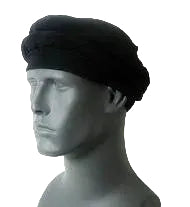 Black EZ PZ Turban for Men