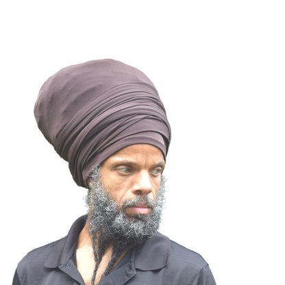 Volume Loc Wrap (Tubular Headwrap) - Brown
