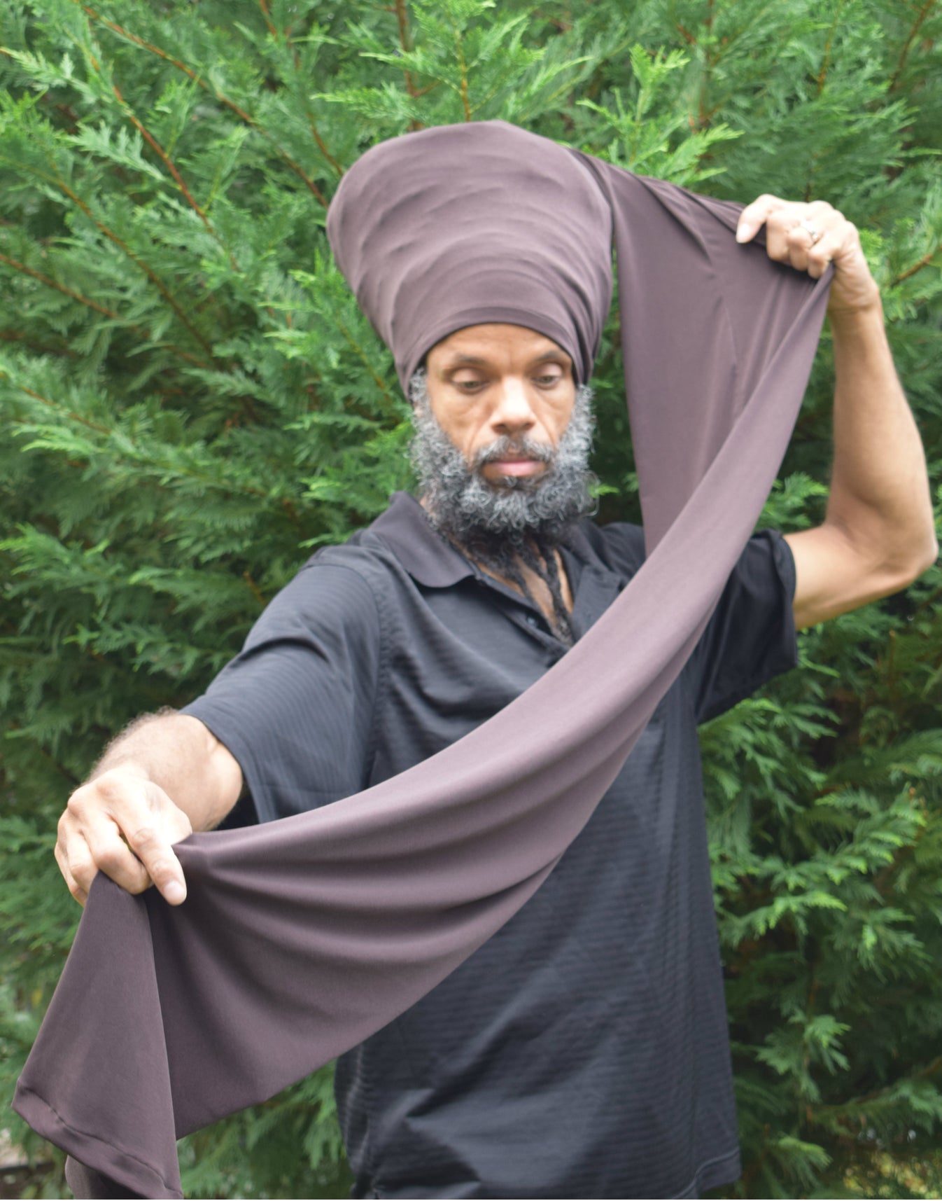 Brown Tubular Wrap Wrap With Jahfya