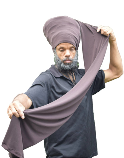Volume Loc Wrap (Tubular Headwrap) - Brown
