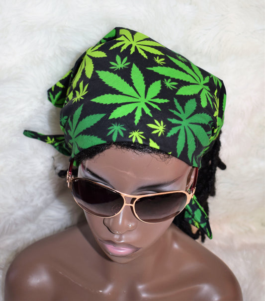 Go Green Cannabis Queen Bandanna
