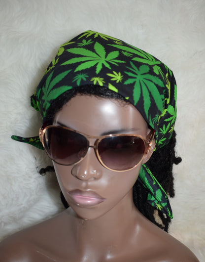 Go Green Cannabis Queen Bandanna