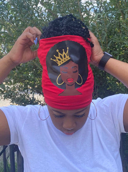 Afro Queen Loc Socks