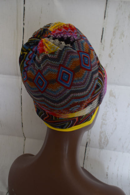 Yellow Band Multicolor Hair Net
