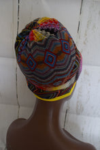 Load image into Gallery viewer, Yellow Band Multicolor Hair Net
