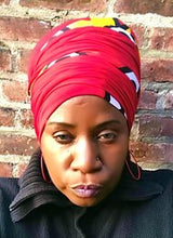 Load image into Gallery viewer, Afrocentric Mix Tubular Head-Wrap
