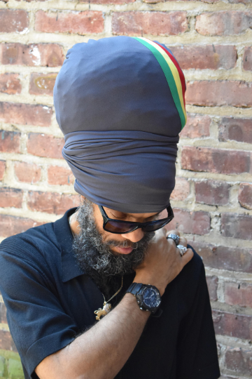 Easy Loc Wrap (EZ Wrap)-Lion -Gray