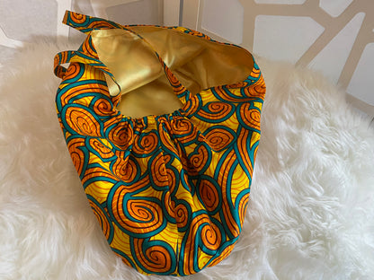 Sunshine Satin Lined Ponytail Scrub Hat