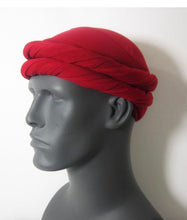 Load image into Gallery viewer, Red EZ PZ Turban Wrap
