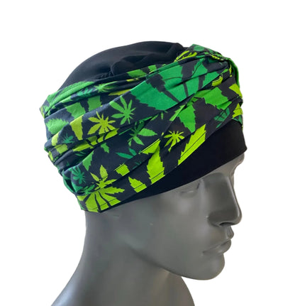 EZ PZ Turban™-Go Green Cannabis