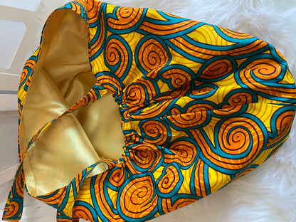 Sunshine Satin Lined Ponytail Scrub Hat