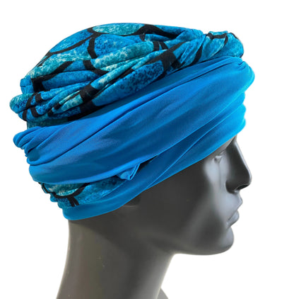 EZ PZ Turban™-Boy Blue