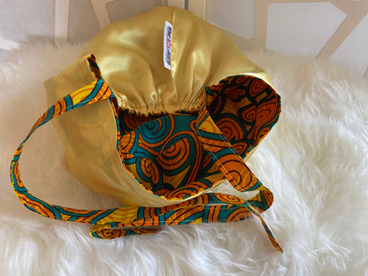Sunshine Satin Lined Ponytail Scrub Hat