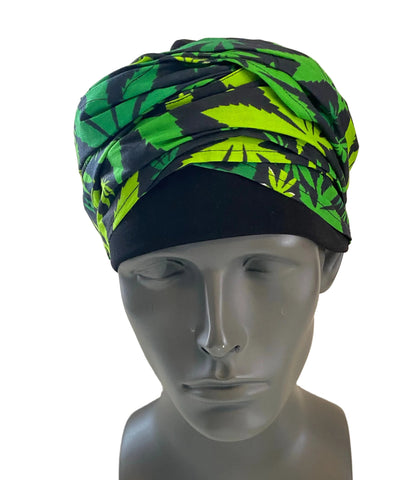 EZ PZ Turban™-Go Green Cannabis