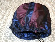 Navy & Plum Adjustable Shower Cap
