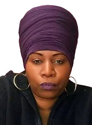 Women Plum Tubular Head Wrap