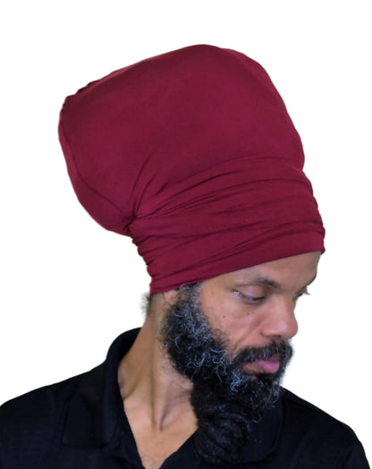 Easy Loc Wrap (EZ Wrap)-Burgundy