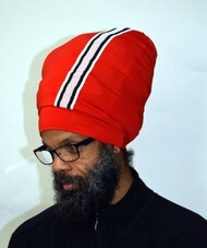 Red Side Stripe Stretch Hat