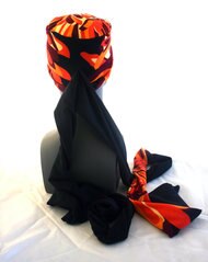 Sunburst  EZ PZ Turban And Scarf  Set