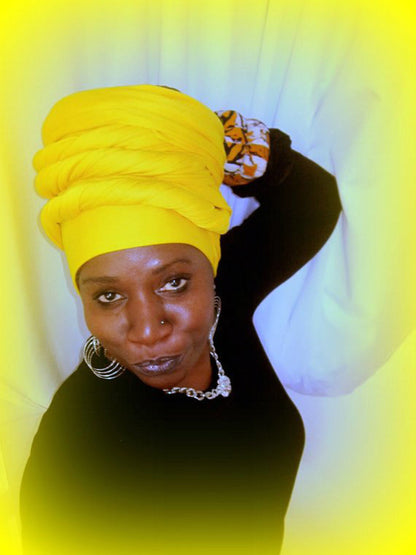 Yaz- Yellow Head-Wrap